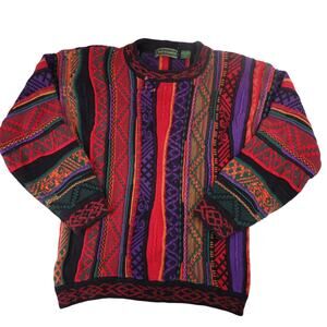Vintage Croft & Barrow Vibrant Textured Knit Sweater